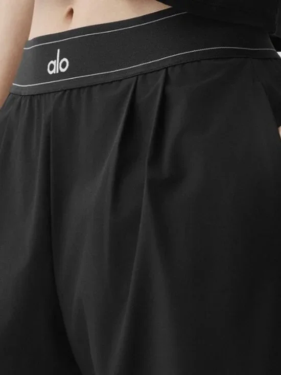 Alo Suit Up Trousers Black NWT - Picture 2 of 5